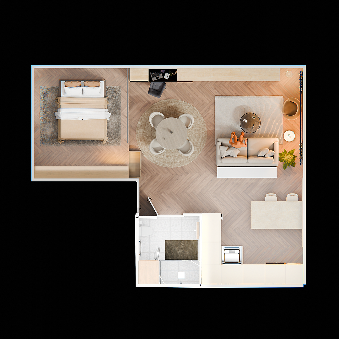 AI-enhanced render 11