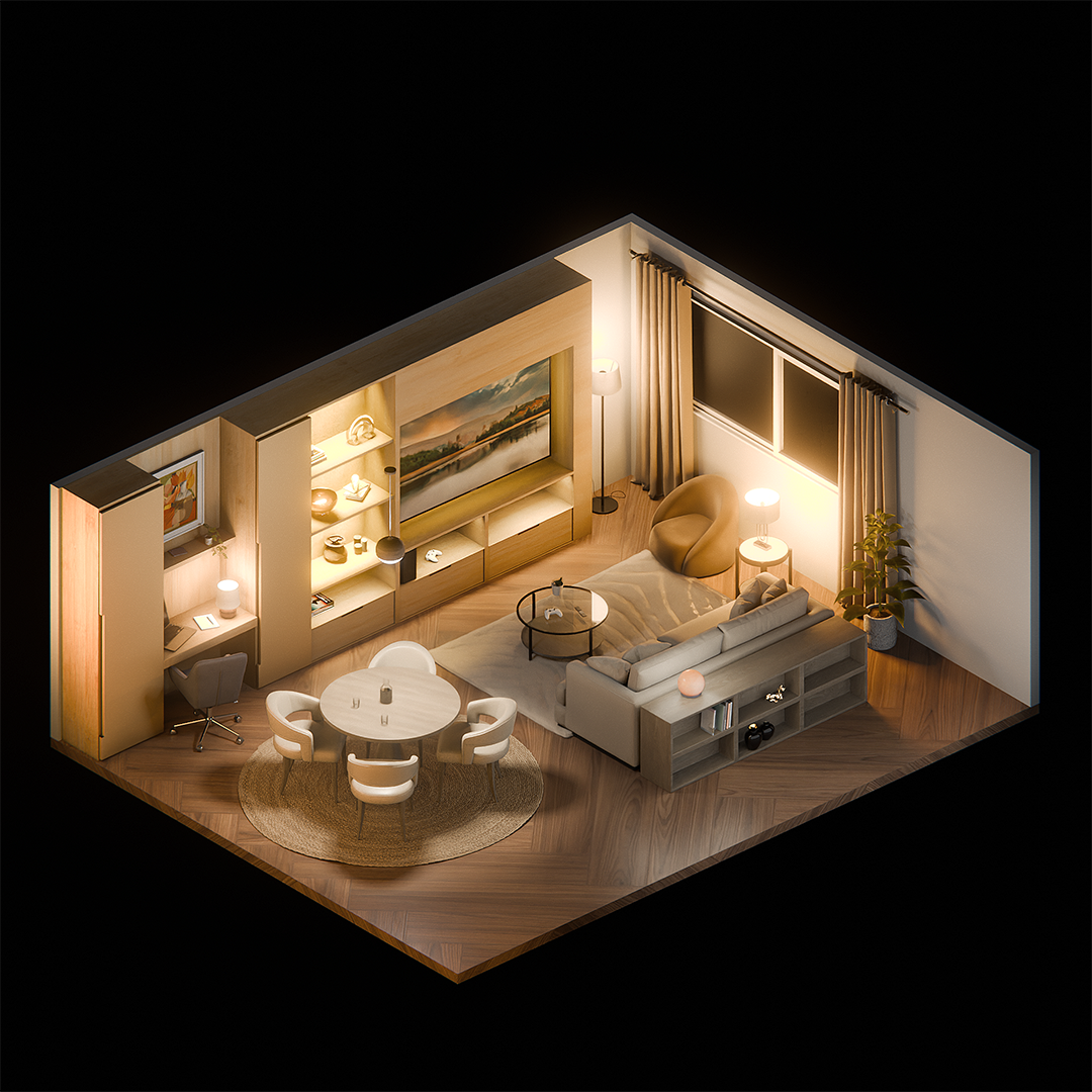 AI-enhanced render 9